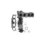 AP Exhaust 641400 Federal / EPA Catalytic Converter - Direct Fit w/ Integrated Manifold
