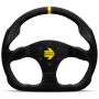 MOD 30 Steering Wheel Black Suede