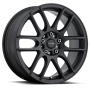Raceline 141B Mystique 15x7in / 4x100/4x108 BP / 40mm Offset / 72.62mm Bore - Satin Black Wheel