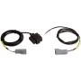 AEM CD-7/CD-7L Plug & Play Adapter Harness for OBDII CAN Bus Including Power Cable