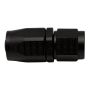 DeatschWerks 6AN Female Swivel Strait Hose End CPE - Anodized Matte Black