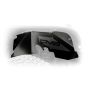 DV8 Offroad 07-18 Jeep Wrangler JK Front Aluminum Inner Fender - Black