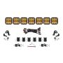 Diode Dynamics DD6801 SS5 Sport Universal CrossLink 7-Pod Lightbar - Yellow Combo