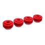 Energy Suspension 64-66 Ford Mustang Red Front Strut Rod Bushing Set