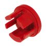 Prothane 80-84 VW Rabbit / Golf 1 Motor Mount Insert - Red