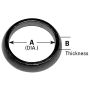 AP Exhaust 8410 Exhaust Pipe Flange Gasket