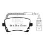 EBC UD076 78-83 Mazda RX7 2.3 (1.1 Rotary)(Rear Drums) Ultimax2 Front Brake Pads