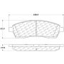 StopTech 99-04 Ford F-250 / 00-05 Excursion / 99-04 F-350 Super Duty Rear Truck & SUV Brake Pads