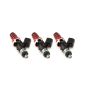 Injector Dynamics 2600.48.11.14.3 2600-XDS - Nytro Snowmobile 08-12 Applications 11mm (Red) Adapter Top (Set of 3)