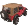 Rampage 68317 1997-2006 Jeep Wrangler(TJ) Complete Top - Spice Denim