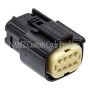 NAMZ NM-33472-0801 07-23 V-Twin VRSAW/CR/CX Models Molex MX-150 8-Position Female Connector - Blk (HD 72479-07BK)