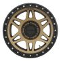 Method Wheels MR31279060912N Method MR312 17x9 -12mm Offset 6x5.5 106.25mm CB Method Bronze/Black Street Loc Wheel