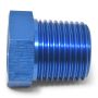Russell Performance 3/8in Male to 1/8in Female Pipe Bushing Reducer (Blue)