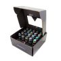 NRG 700 Series M12 X 1.25 Steel Lug Nut w/Dust Cap Cover Set 21 Pc w/Locks & Lock Socket - Neochrome