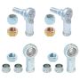 RockJock Adjustable Sway Bar End Link Rod End Pack for JT Rear Heim Style
