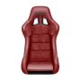 Sparco Seat QRT Performance Leather/Alcantara Red (Must Use Side Mount 600QRT)