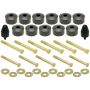 RockJock TJ/LJ/YJ Body Lift Kit 1in Lift w/ Hardware