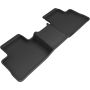 3D MAXpider 2019-2020 Toyota RAV4 Gasoline Kagu 2nd Row Floormats - Black