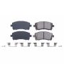 PowerStop 17-721 PowerStop - Z17 Low-Dust Ceramic Brake Pads with Hardware