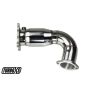Turbo XS 2015+ Subaru WRX Front Pipe w/ Catalytic Converter