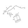 Mopar 68038008AE HOSE, Purge