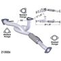 OEM Industries 213026 CATALYTIC CONVERTER AND PIPE ASSEMBLY