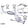 OEM Industries 213029 CATALYTIC CONVERTER AND PIPE ASSEMBLY