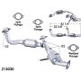 OEM Industries 213030 CATALYTIC CONVERTER AND PIPE ASSEMBLY