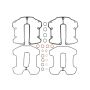 Cometic Gasket C10226 Cometic Hd 2017-23 Milwaukee 8, Rocker Box Rebuild Kit