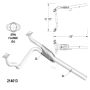 OEM Industries 214013 CATALYTIC CONVERTER AND PIPE ASSEMBLY