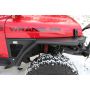 Fishbone Offroad FB23029F 97-06 Jeep Wrangler TJ Steel Tube Fenders Front 3In Flare - Blk Textured Powdercoat