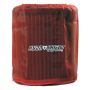 Injen 1037RED Red Water Repellant Pre-Filter fits X-1021 6in Base / 6-7/8in Tall / 5-1/2in Top