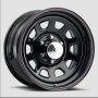 Allied - Pacer 5257012 15X7 5X4.50 (-6) AWC 342B Black Daytona (HB 83.82)
