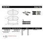 Stoptech 309.06170 Performance 93-95 Honda Civic Coupe / 94-95 Civic Hatchback/Sedan Front Brake Pads