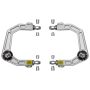 ICON 58550DJ 2005+ Toyota Tacoma Billet Upper Control Arm Delta Joint Kit