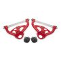 BMR 78-87 GM G-Body Non-Adjustable Upper A-Arms Delrin Std Ball Joint - Red