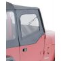 Rampage 89615 1987-1995 Jeep Wrangler(YJ) Door Skins - Black Denim