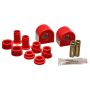 Energy Suspension 3.5141R 88-96 Chevy Corvette Red 24mm Front Sway Bar Bushing Set (End Links Inc)