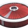 EDELBROCK EDE43660 Air Cleaner Kit - 14in Dia. Breathable - Red