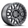 Raceline 953B Krank 16x8in / 6x139.7 BP / 0mm Offset / 106.1mm Bore - Satin Black Wheel