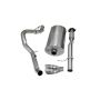 Corsa 07-08 Chevrolet Suburban 1500 5.3L V8 Polished Sport Cat-Back Exhaust