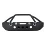 Fishbone Offroad FB22003 07-18 Jeep Wrangler Front Winch Bumper W/LEDs Full Width - Blk Texured Powdercoated