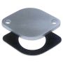 Moroso 63471 Chevrolet V8/90 Degree V6 Waterneck Block-Off Plate - 1/2in - Aluminum