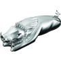 Kuryakyn 9022 Wild Boar Fender Ornament Chrome