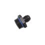RUSSELL RUS670650 Adapter Fitting Radius Port #6 Male to #10 Port