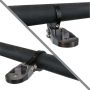 Rugged Radios AMH-1.0 Antenna Bar Mount for Horizontal Bar 1 Inch