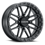 Raceline A11B Krank-Xl 18x7in / 4x137 BP / 0mm Offset / 110.18mm Bore - Satin Black Wheel