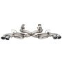 CORSA Performance 21100 Corsa 2020-24 Corvette C8 3in Valved Cat-Back 4.5in Pol Quad Tips - Fits Factory Perf Exhaust w/ AFM