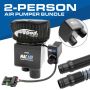 Rugged Radios MAC-2P-KIT MAC Air 2-Person Helmet Air Pumper (Bundle)