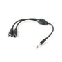 Rugged Radios SPLITTER-MONO-3.5 3.5mm Mono Plug Y-Splitter for External Speakers
